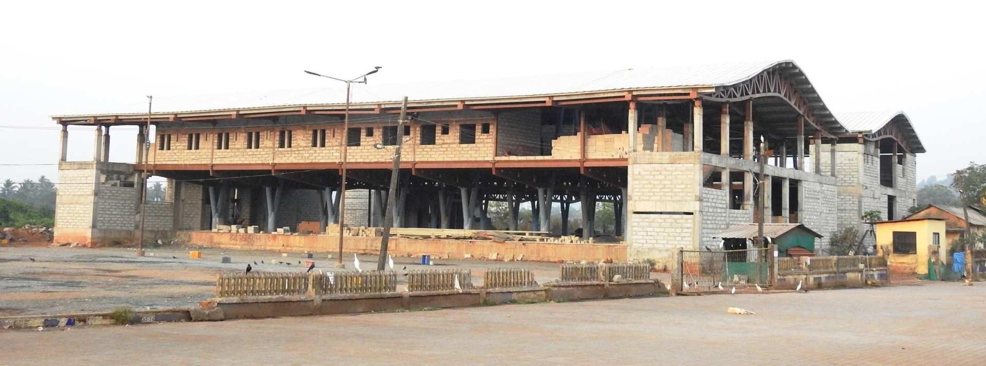 Construction of cold storage facility in limbo