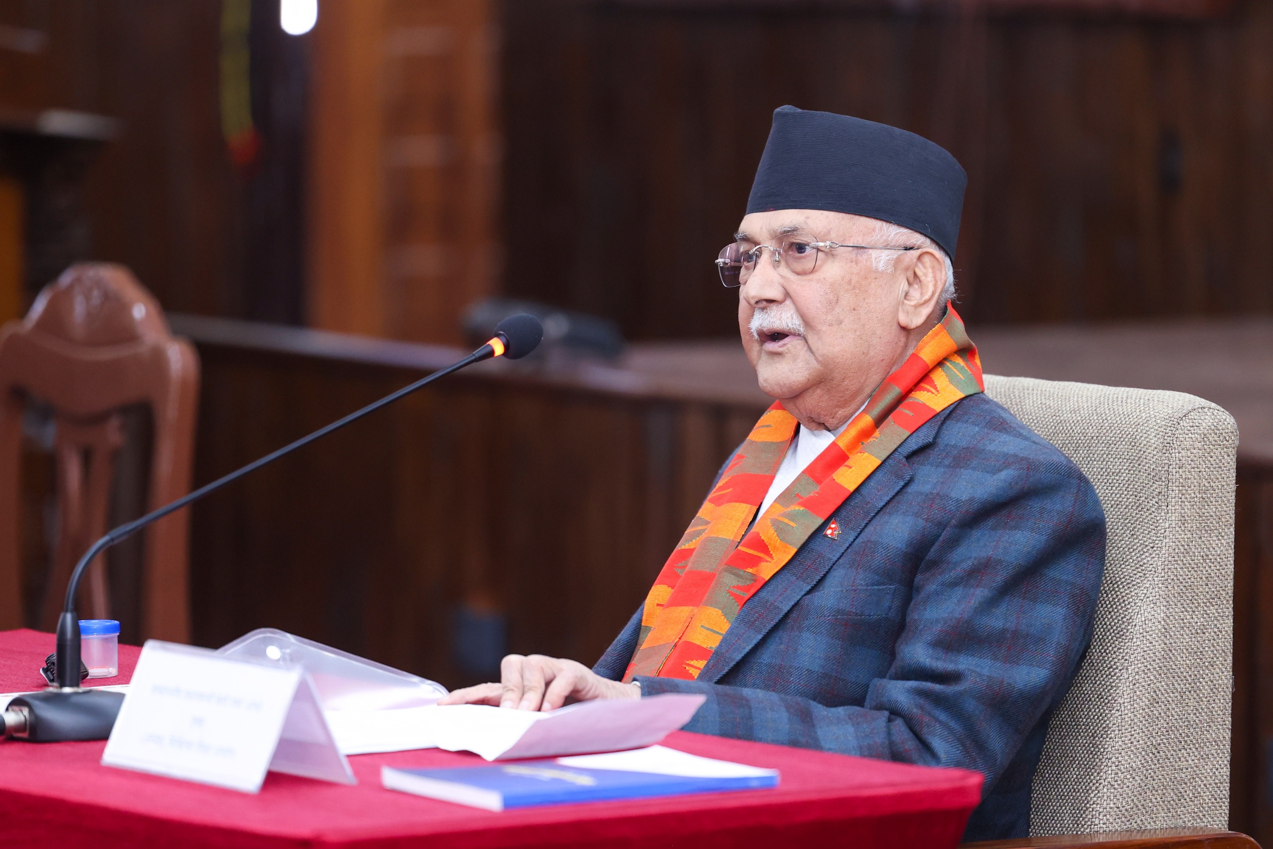 PM Oli for advancing national pride projects