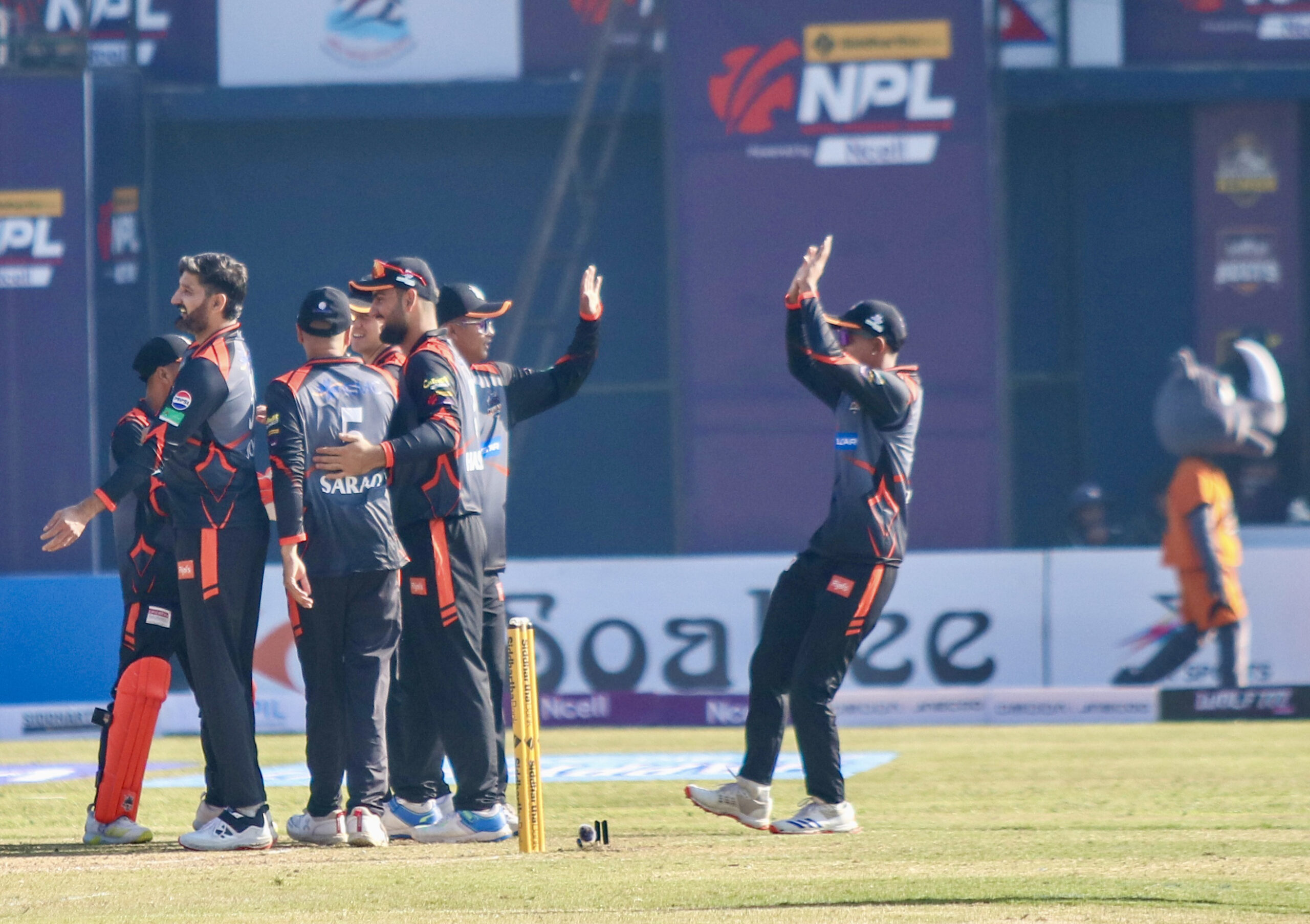 Chitwan Rhinos beats Kathmandu Gurkhas