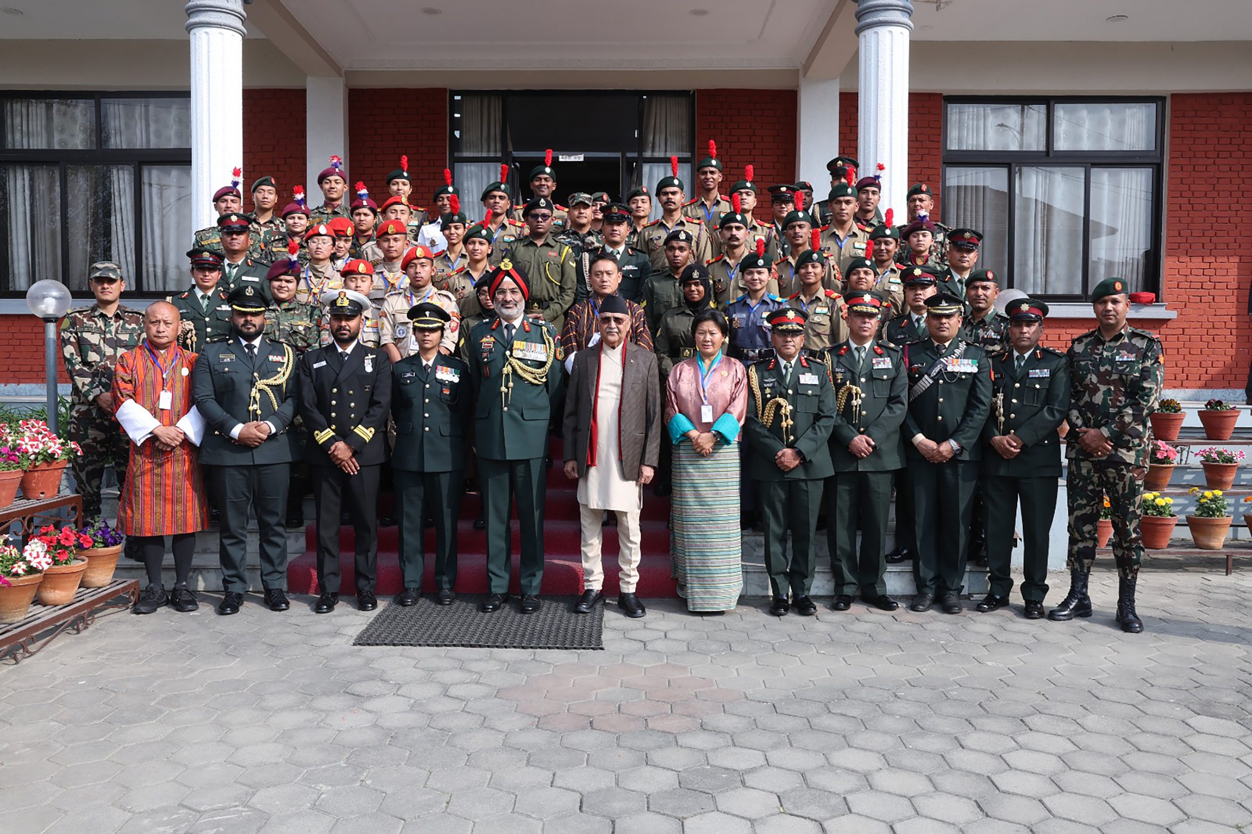 Visiting delegates of NCC call on PM Oli