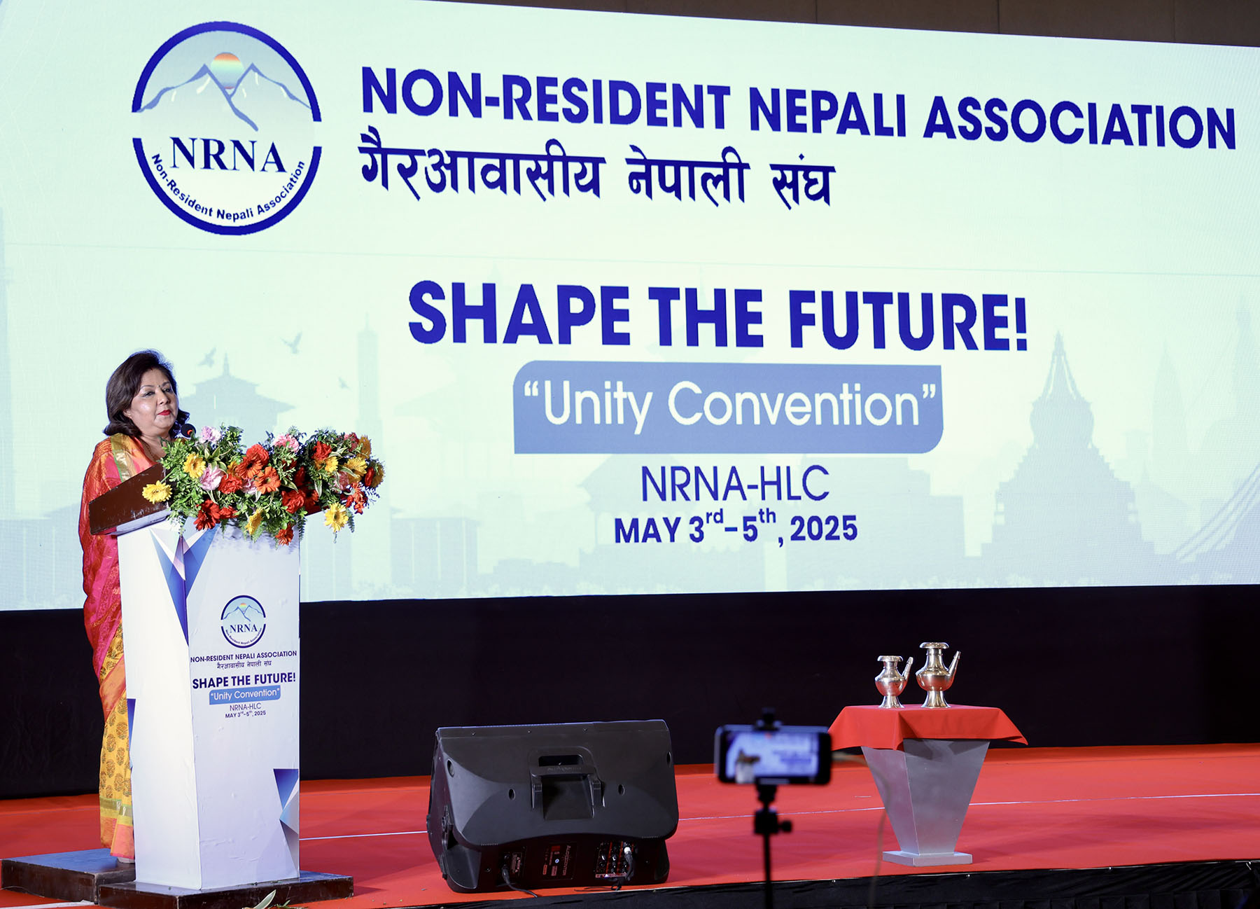 Foreign Minister Dr Rana urges NRNs for unity