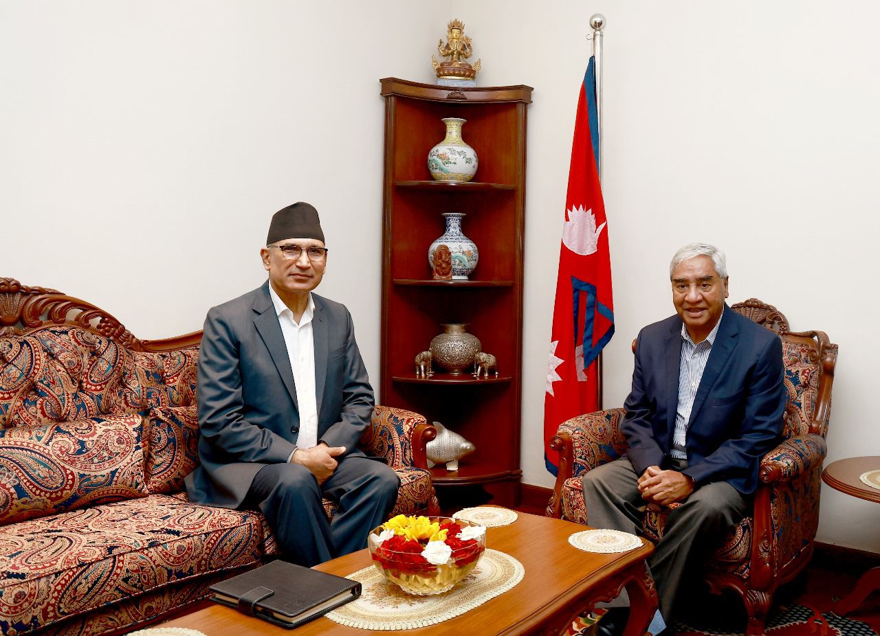 Finance Minister consults with NC President Deuba about upcoming budget   