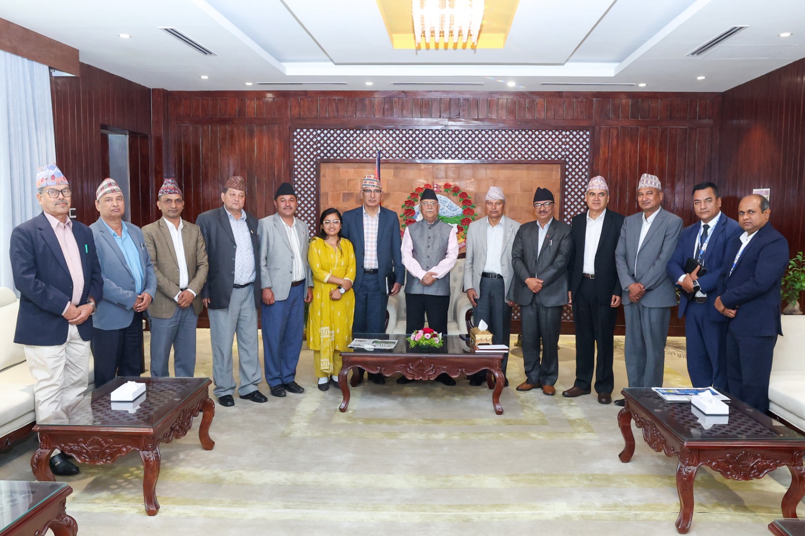 Prime Minister Oli briefed about Land Commission’s work progress