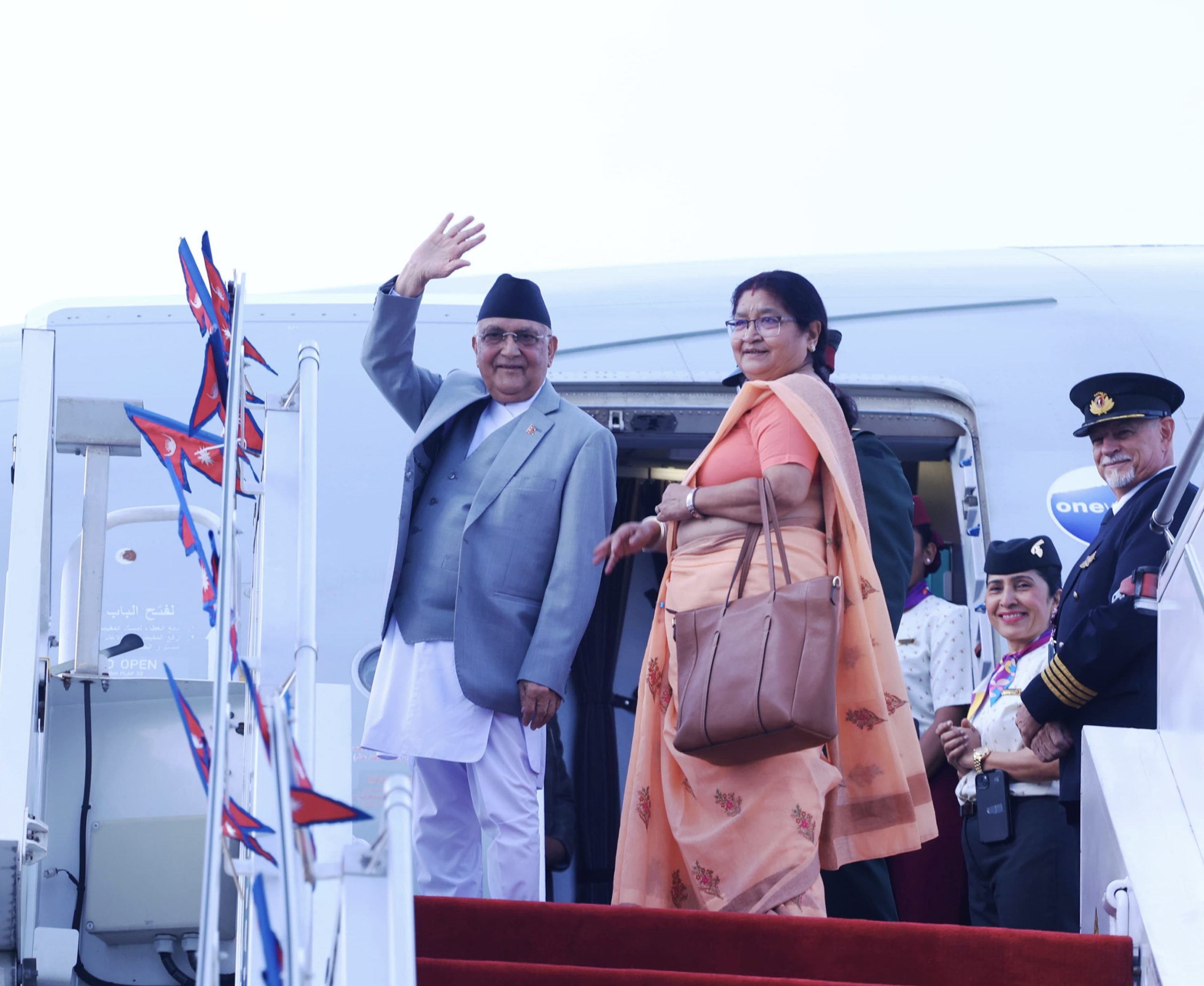 PM Oli leaves for Spain to attend UN Conference on Financing for Development
