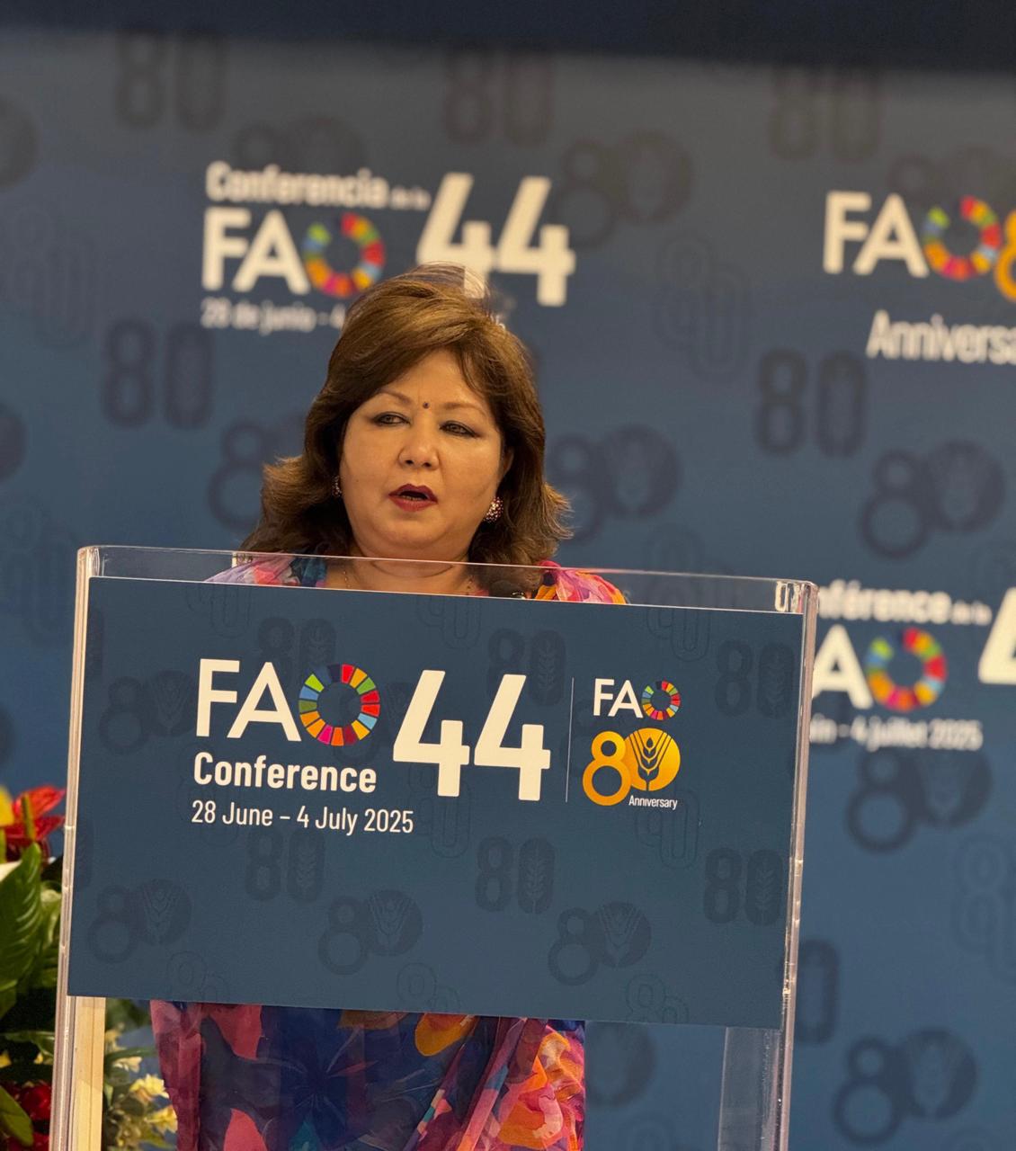 Foreign Minister urges int’l community for assistance in climate finance, sustainable agriculture   