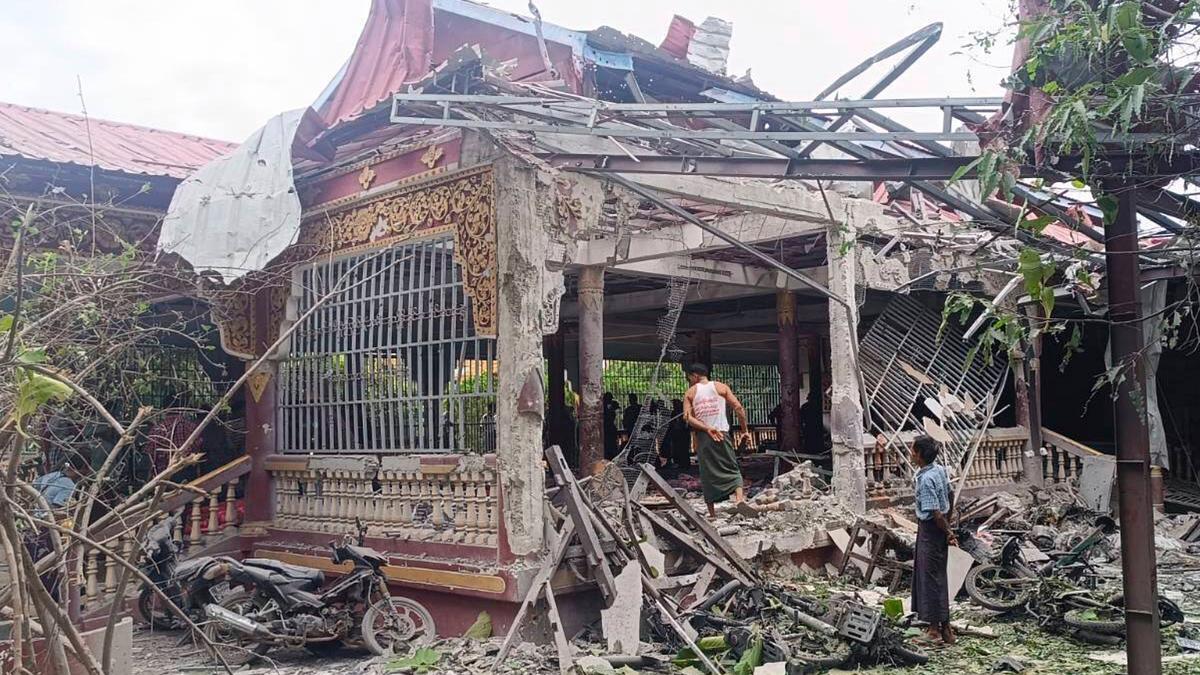 More than 20 civilians killed in Myanmar air strike on monastery: witnesses
