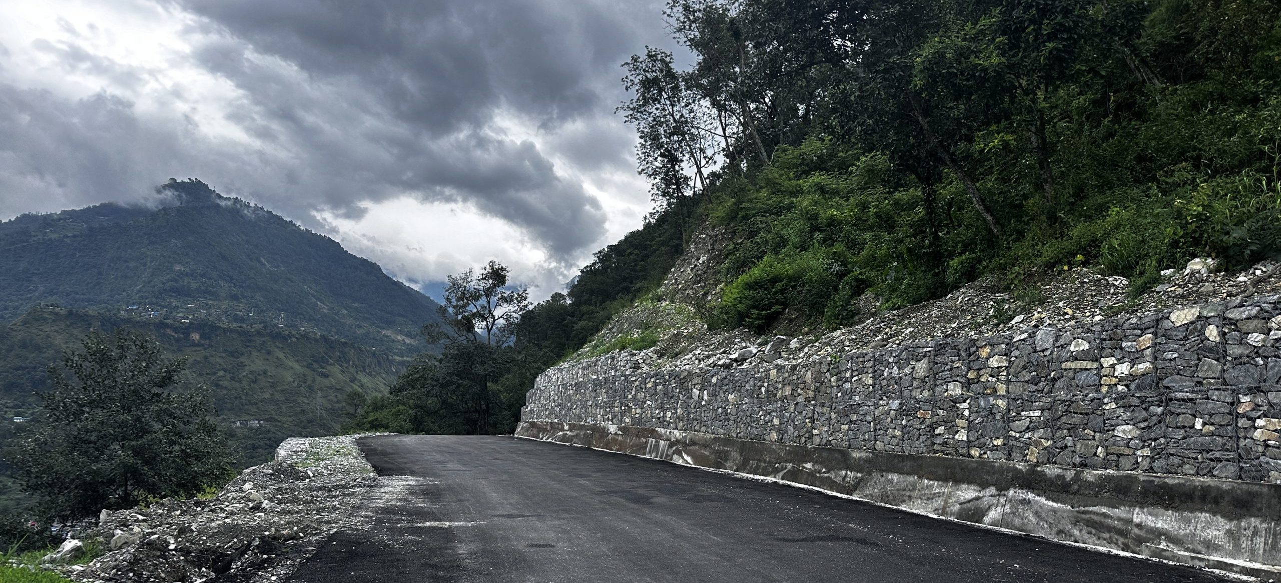 Baglung-Beni road repaired at a cost of Rs 3.21 million  