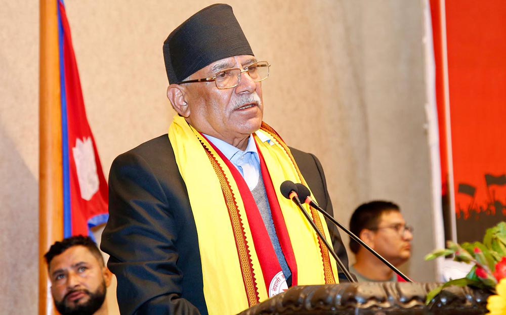 Leftist polarization for nation building: Coordinator Prachanda
