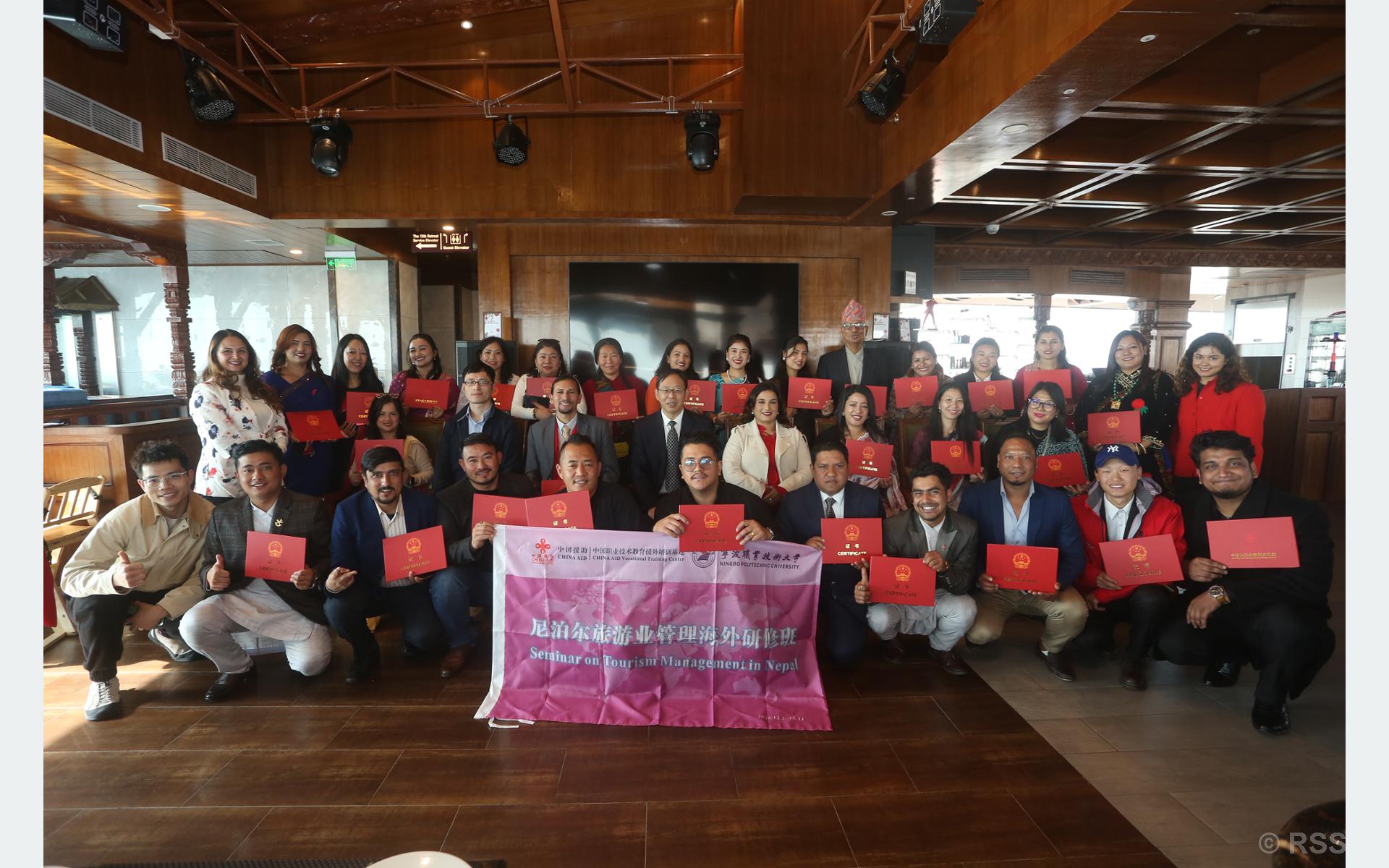 Seminar on Tourism Management concludes highlighting on dialogue on culture of tourism