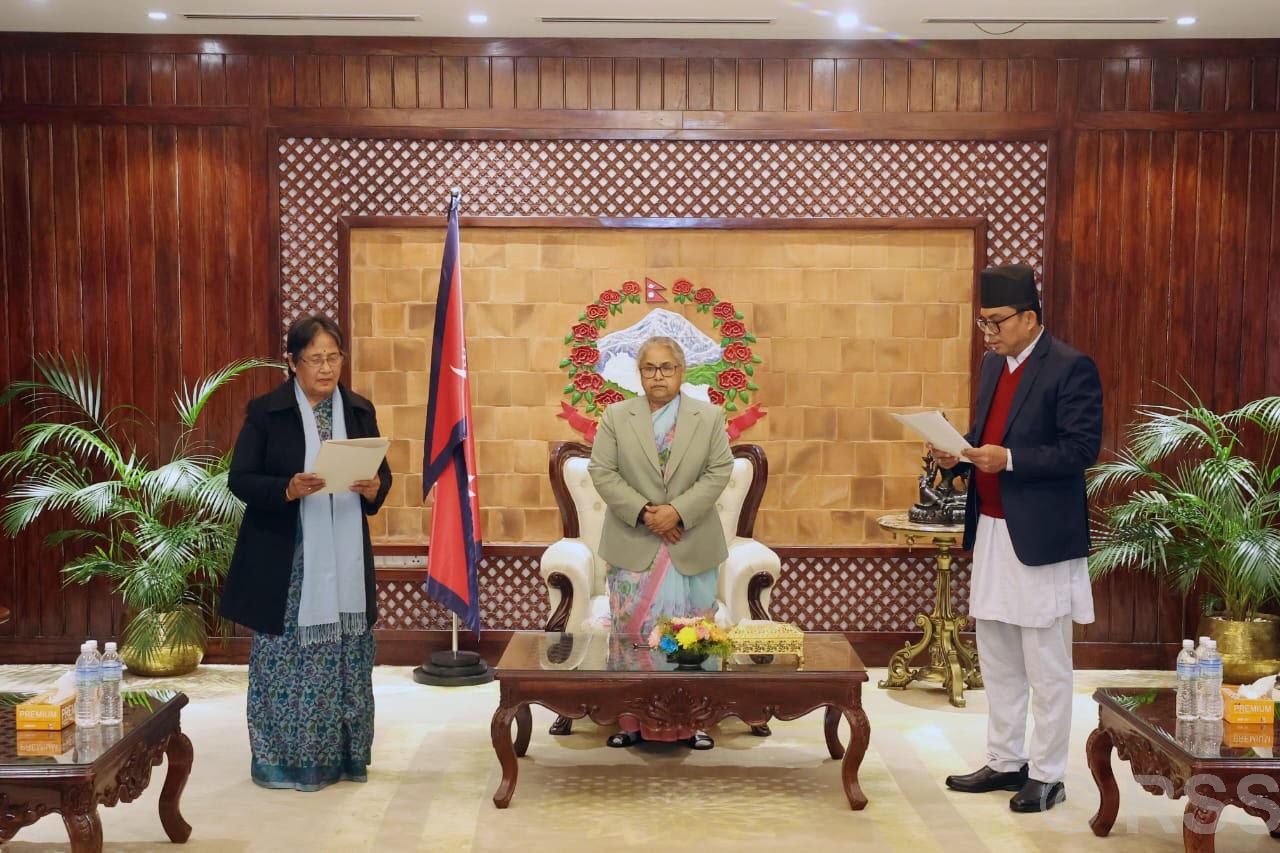 NPC Vice-chair takes oath of office