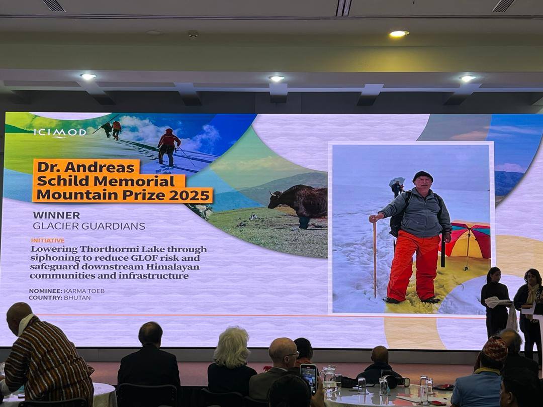ICIMOD honours three champions of the cryosphere and rangeland reform