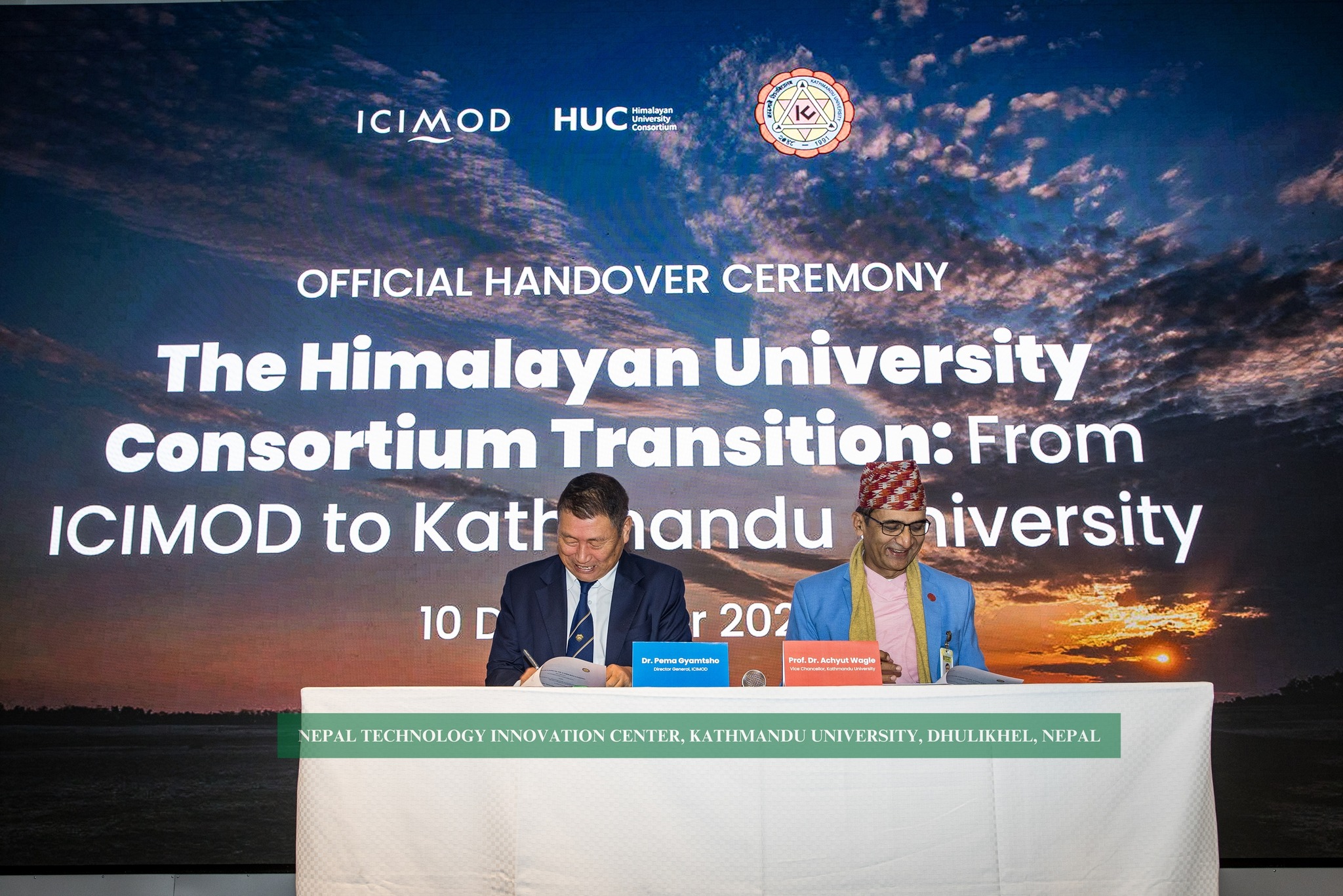 ICIMOD transfers Himalayan University Consortium Secretariat to Kathmandu University