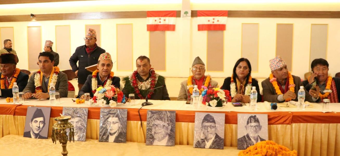 Party president Gagan Thapa vows to steer ahead Nepali Congress as a united whole