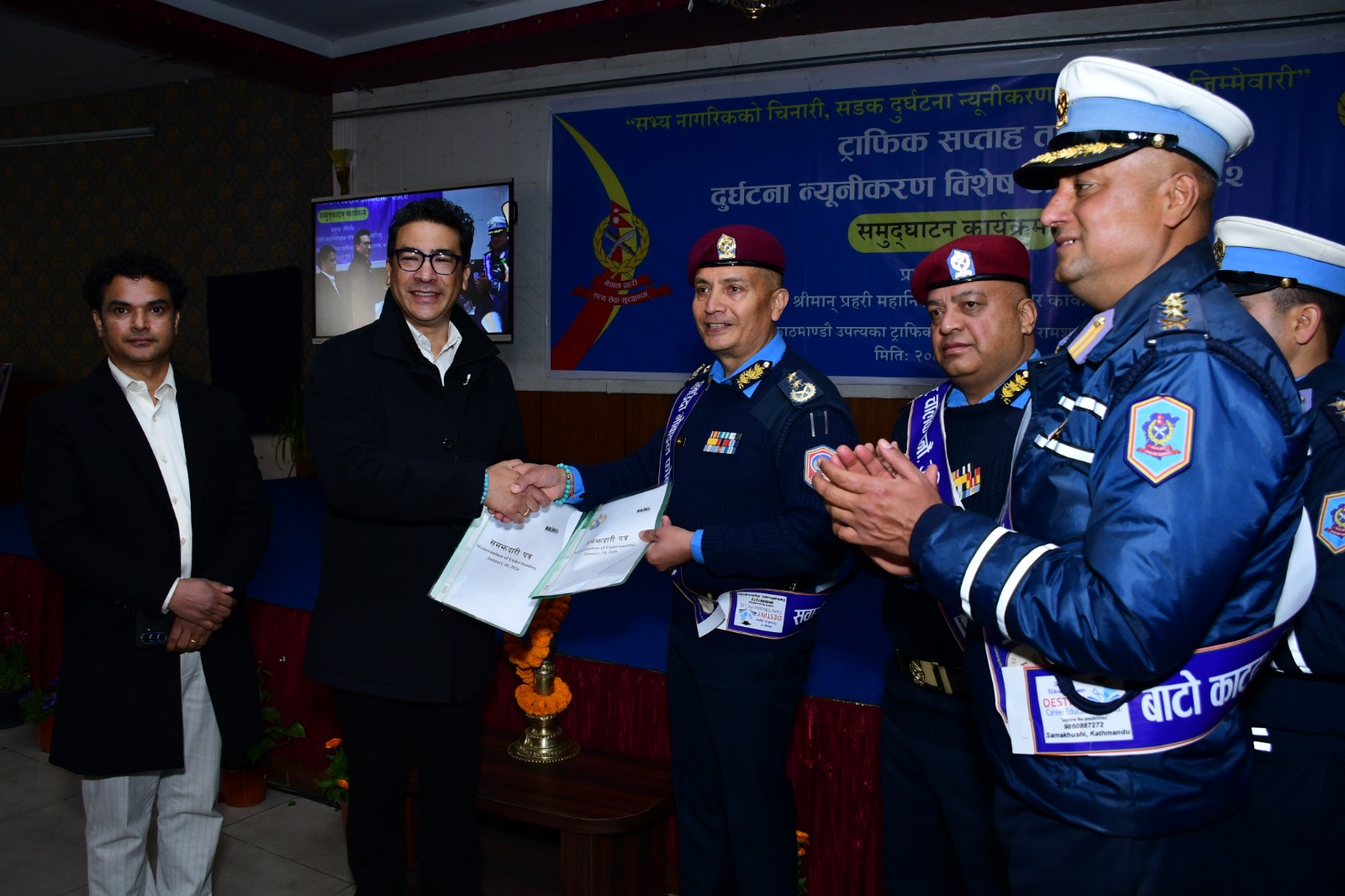 NAIMA Partners with Kathmandu Valley Traffic Police for Five-Year Training Program