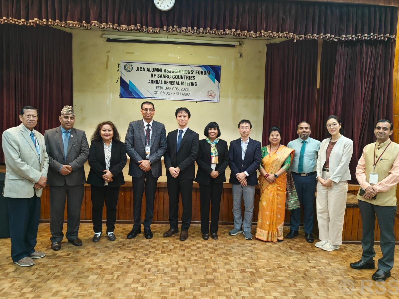 Bhusal Elected President of JICA Alumni Association Forum of SAARC Countries