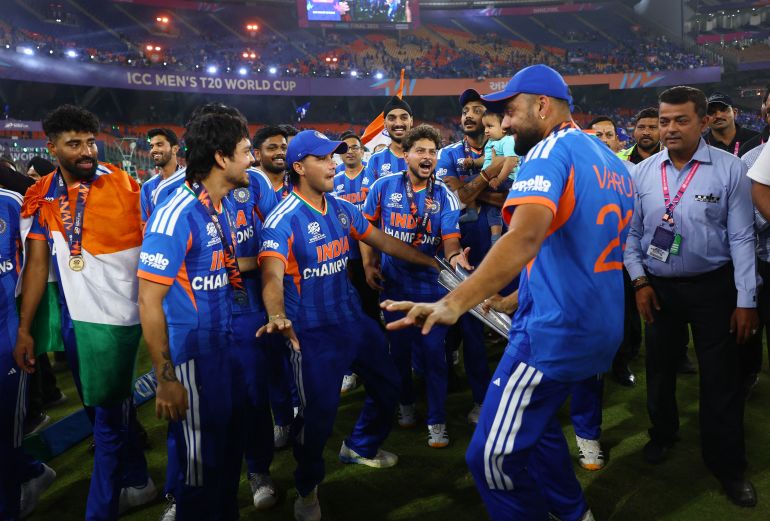 India wins T20 World Cup Cricket title