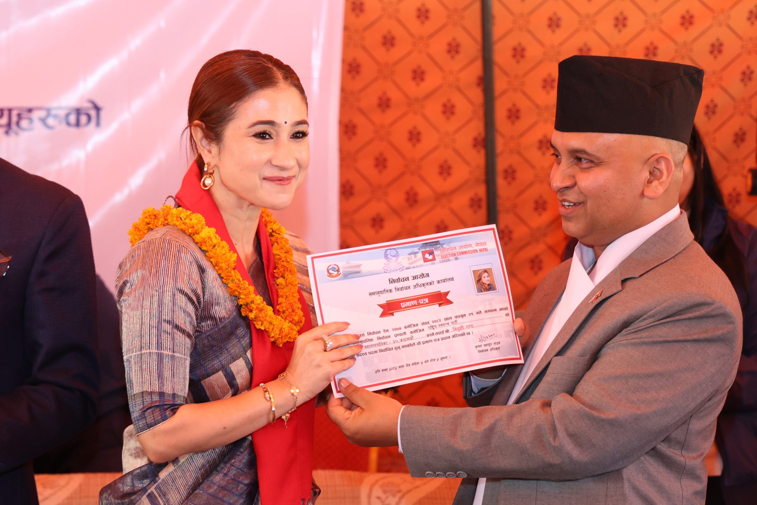 HoR Elections: Newly-elected PR lawmakers receive certificates